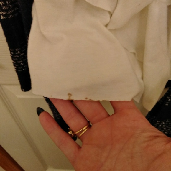 Heartsoul 2-in-1 shirt w/ sewn in sweater size S - Picture 3 of 4